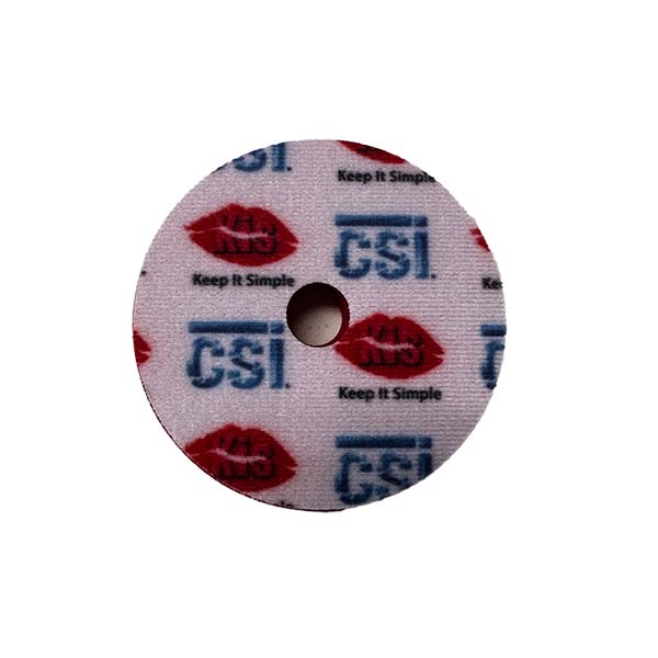 CSI 62-555 red foam pad for DA polishing