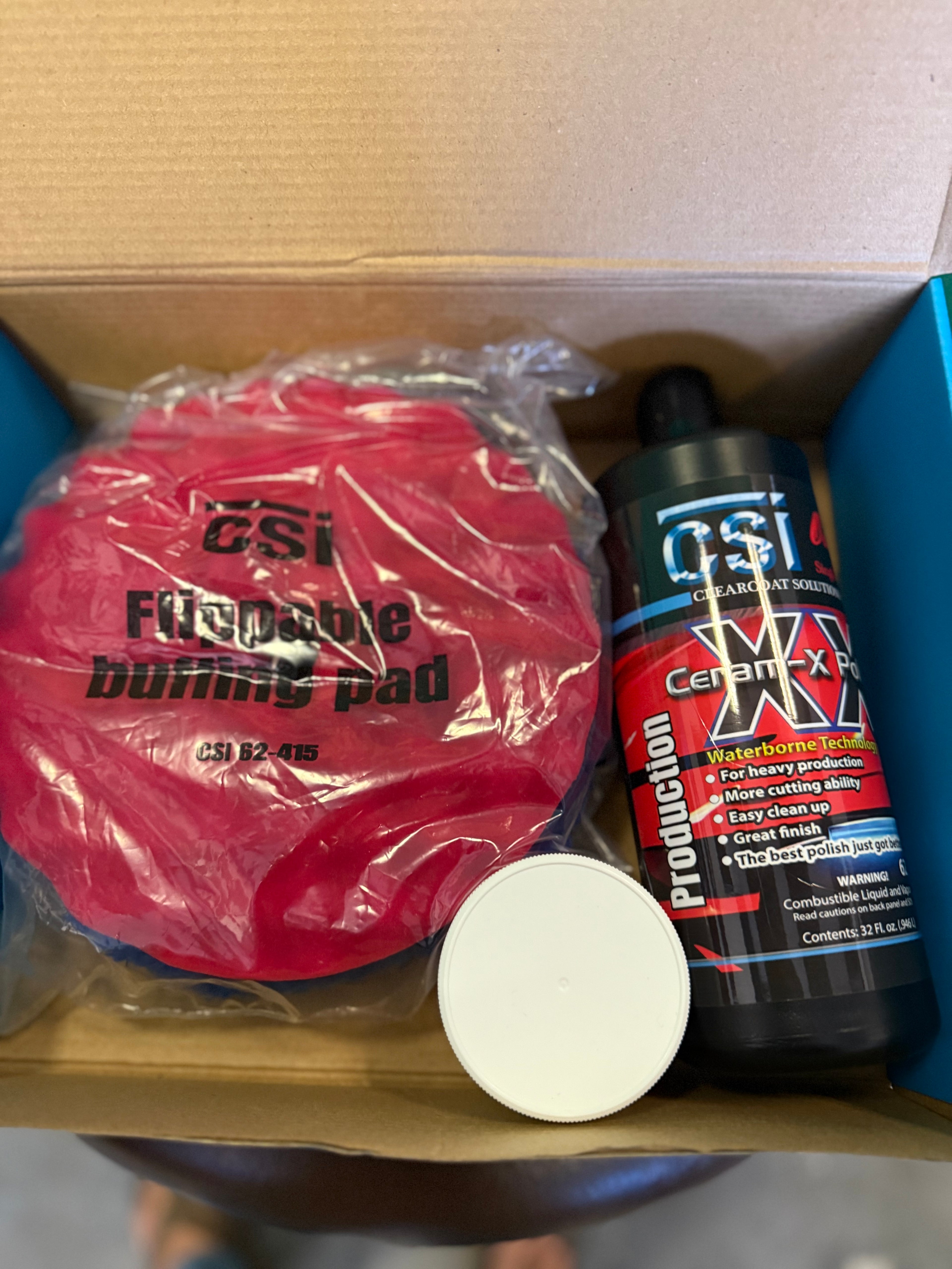 CSI Flippable pad buffing kit