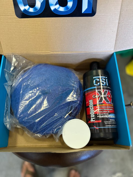 CSI Flippable pad buffing kit