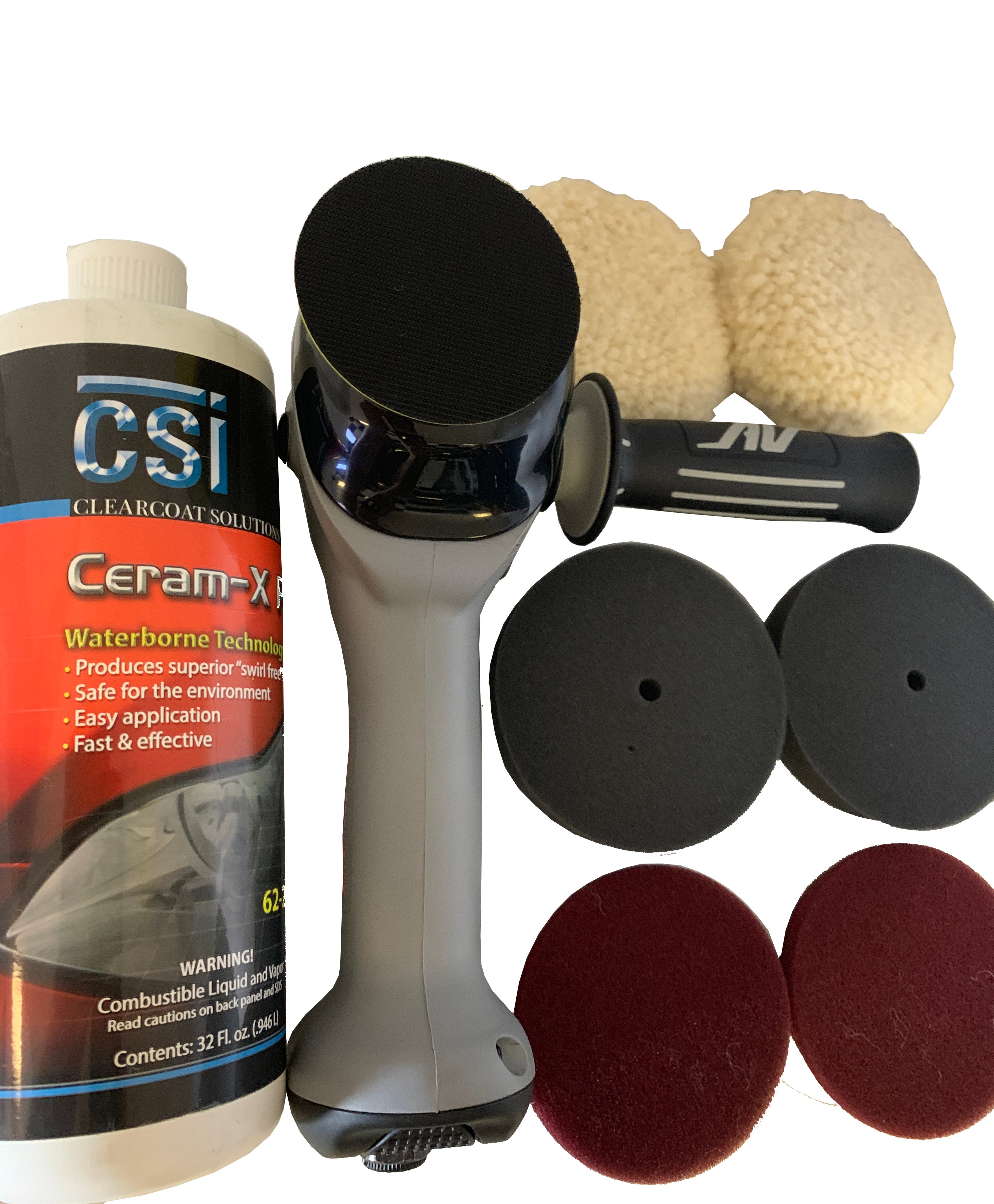 CSI 62-610-10kkit The Ultimate 3" Buffing kit