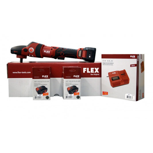 FLEX PE 150 18.0-EC Set Rotary Polisher "COMPLETE SET"